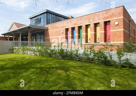 The Hold archive Country records office Modern Building, Ipswich, Suffolk, Angleterre, Royaume-Uni Banque D'Images