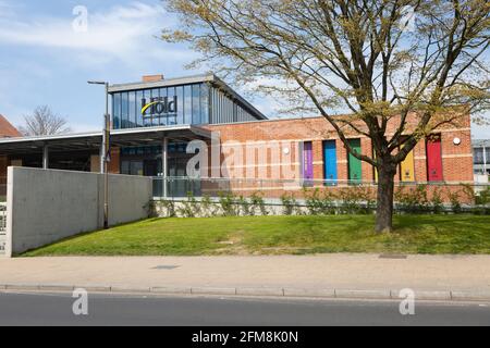 The Hold archive Country records office Modern Building, Ipswich, Suffolk, Angleterre, Royaume-Uni Banque D'Images