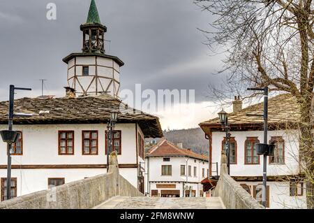 Tryavna, Bulgarie, HDR image Banque D'Images