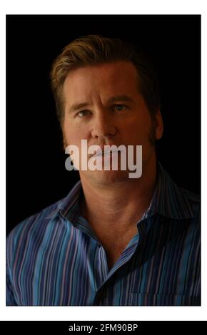 Val Kilmer à Londres pour promouvoir son nouveau film Wonderlandpic David Sandison 6/5/2004 Banque D'Images