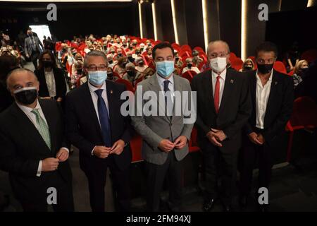 Malaga, Espagne. 07th May, 2021. Lors de la présentation du spectacle 'El Mayor aplauso' au théâtre Soho à Malaga, vendredi 7 mai 2021 crédit: CORDO PRESS/Alay Live News Banque D'Images