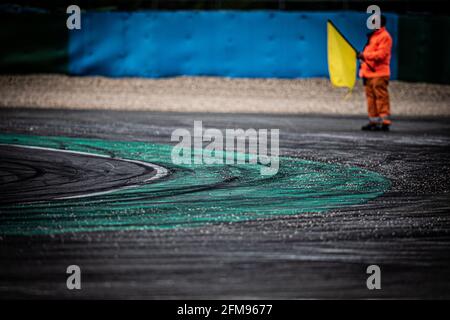 Magny cours, France. Ambiance 2021 commissaire marshall lors de la 2ème partie du Championnat de France FFSA GT - GT4, France., . sur le circuit de Nevers Magny-cours, Magny-cours, France - photo Clément chance/DPPI crédit: DPPI Media/Alay Live News Banque D'Images