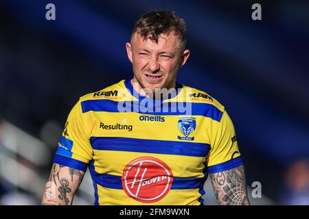 Leeds, Royaume-Uni. 07e mai 2021. Josh Charnley (5) de Warrington Wolves pendant le match à Leeds, Royaume-Uni, le 5/7/2021. (Photo de Mark Cosgrove/News Images/Sipa USA) crédit: SIPA USA/Alay Live News Banque D'Images