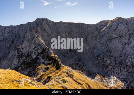 Sommet de la région du parc national de Durmitor Banque D'Images