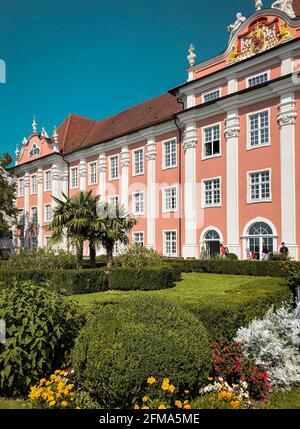 Lac de Constance, Meersburg, Nouveau château, Bade-Wurtemberg, Allemagne Banque D'Images