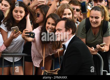 Il était une fois à Hollywood première de Los Angeles, tenue au TLC Chinese Theatre à Hollywood, Californie, le lundi 22 juillet 2019. Banque D'Images