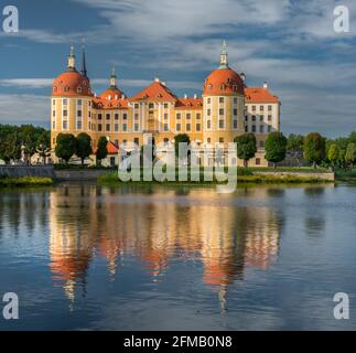 Château de Moritzburg, Saxe, Allemagne Banque D'Images