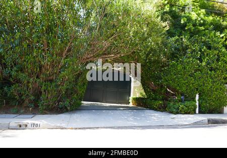 Los Angeles, Californie, États-Unis 3 mai 2021 UNE vue générale de l'atmosphère du musicien Chris Martin de Coldplay et de l'actrice Gwyneth Paltrrow ancienne maison le 3 mai 2021 à Los Angeles, Californie, États-Unis. Photo par Barry King/Alay stock photo Banque D'Images