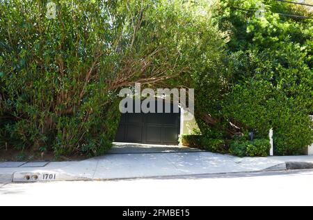 Los Angeles, Californie, États-Unis 3 mai 2021 UNE vue générale de l'atmosphère du musicien Chris Martin de Coldplay et de l'actrice Gwyneth Paltrrow ancienne maison le 3 mai 2021 à Los Angeles, Californie, États-Unis. Photo par Barry King/Alay stock photo Banque D'Images