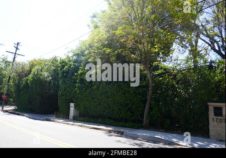 Los Angeles, Californie, États-Unis 3 mai 2021 UNE vue générale de l'atmosphère du musicien Chris Martin de Coldplay et de l'actrice Gwyneth Paltrrow ancienne maison le 3 mai 2021 à Los Angeles, Californie, États-Unis. Photo par Barry King/Alay stock photo Banque D'Images