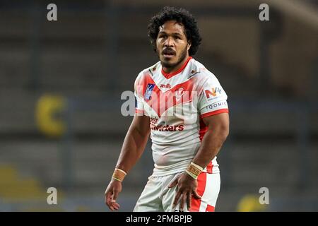 Leeds, Royaume-Uni. 07e mai 2021. Agnatius Paasi (17) de St Helens pendant le match à Leeds, Royaume-Uni, le 5/7/2021. (Photo de Mark Cosgrove/News Images/Sipa USA) crédit: SIPA USA/Alay Live News Banque D'Images