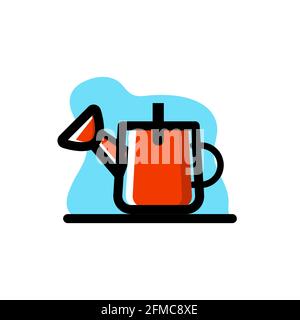 Water Pot Conceptual Vector Illustration Design Icon eps10 idéal pour n'importe quel but Illustration de Vecteur