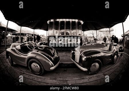 Salon de la vapeur de Carters / Fairground / Entertainment © Clarissa Debenham / Alamy Banque D'Images