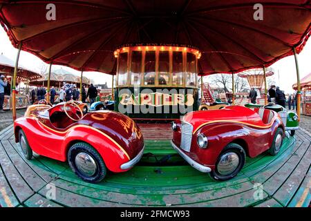 Salon de la vapeur de Carters / Fairground / Entertainment © Clarissa Debenham / Alamy Banque D'Images