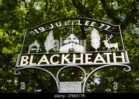 Commune de Blackheath, Surrey, Angleterre Banque D'Images