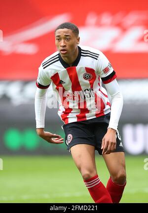 Sheffield, Angleterre, le 8 mai 2021. Daniel Jebbison de Sheffield Utd lors du match de la Premier League à Bramall Lane, Sheffield. Le crédit photo devrait se lire comme suit : Simon Bellis/ Sportimage Banque D'Images