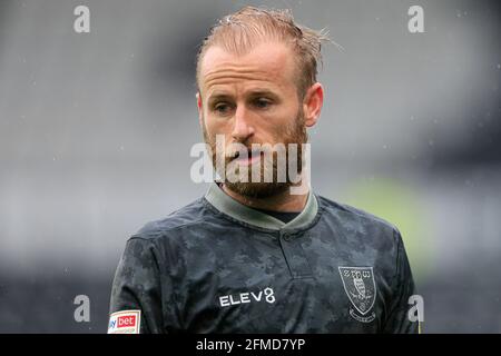 Derby, Royaume-Uni. 08 mai 2021. Barry Bannan #10 de Sheffield mercredi à Derby, Royaume-Uni le 5/8/2021. (Photo de Conor Molloy/News Images/Sipa USA) crédit: SIPA USA/Alay Live News Banque D'Images