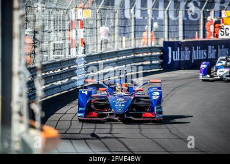 04 Frijns Robin (nld), Envision Virgin Racing, Audi e-tron FE07, action lors de l'ePrix de Monaco 2021, 4e rencontre du Championnat du monde de Formule E 2020-21, sur le circuit de Monaco le 8 mai, à Monaco - photo Grégory Lenorand / DPPI Banque D'Images