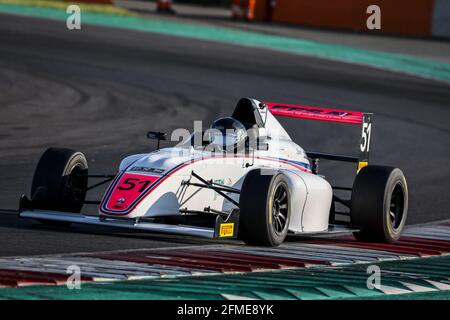 51 FAVARIO Angélina (FRA),FFSA F4 Academy, action lors du 2ème tour du Championnat de France FFSA F4 2021, du 6 au 9 mai 2021 sur le circuit de Nevers Magny-cours, Magny-cours, France - photo François Flamand / DPPI Banque D'Images