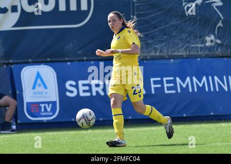 Caterina Ambrosi (Hellas Verona Women) pendant Empoli Dames contre Hellas Verona Women, football italien Serie A Women - photo .LiveMedia/Lisa Guglielmi Banque D'Images