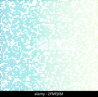 Hexagones ombrés du bleu au vert. Texture abstraite. Motif décoratif pour tissus et murs. Art abstrait Banque D'Images