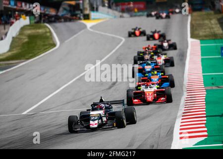 22 MALONEY Zane, R-ace GP, action pendant la 2ème partie du Championnat régional d'Europe de Formule 2021 par Alpine du 07 au 10 mai 2021 sur le circuit de Barcelone-Catalunya, à Montmelo, près de Barcelone, Espagne - photo Antonin Vincent / DPPI Banque D'Images