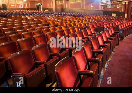 Dominion Theatre stalles et places au Dominion Theatre, West End, Londres Banque D'Images