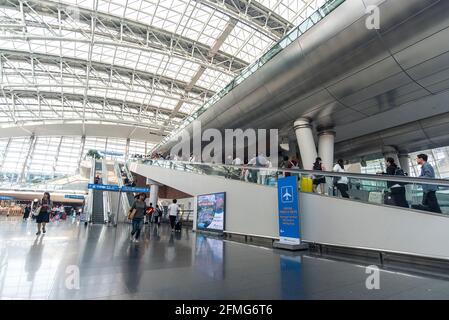 People Waiting Arrivals Area Grand Incheon International Airport ICN Seoul  South Korea Stock Photo - Alamy