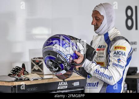 BARTHEZ Fabien (FRA), AKKA ASP, Mercedes-AMG GT4, portrait lors de la 2ème partie du Fanatec GT World Challenge Europe 2021 Powered by AWS, du 6 au 9 mai 2021 sur le circuit de Nevers Magny-cours, Magny-cours, France - photo Paulo Maria / DPPI / LiveMedia Banque D'Images