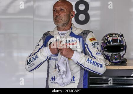 BARTHEZ Fabien (FRA), AKKA ASP, Mercedes-AMG GT4, portrait lors de la 2ème partie du Fanatec GT World Challenge Europe 2021 Powered by AWS, du 6 au 9 mai 2021 sur le circuit de Nevers Magny-cours, Magny-cours, France - photo Paulo Maria / DPPI / LiveMedia Banque D'Images