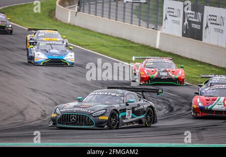 20 Pierburg Valentin (ger), Baumann Dominik (aut), SPS Automotive Performance, Mercedes-AMG GT3, action lors de la 2ème série du Fanatec GT World Challenge Europe 2021 Powered by AWS, du 6 au 9 mai 2021 sur le circuit de Nevers Magny-cours, Magny-cours, France - photo François Flamand / DPPI / Media Banque D'Images