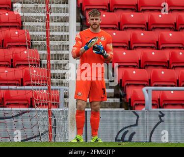 Lee Burge #1 de Sunderland pendant le match Banque D'Images