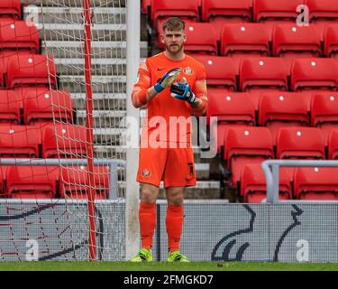 Sunderland, Royaume-Uni. 09e mai 2021. Lee Burge #1 de Sunderland pendant le match à Sunderland, Royaume-Uni le 5/9/2021. (Photo par IAM Burn/News Images/Sipa USA) crédit: SIPA USA/Alay Live News Banque D'Images