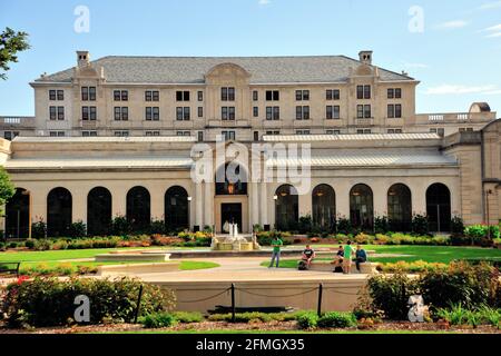 Ames, Iowa, États-Unis. The Memorial Union à l'université d'État de l'Iowa. Banque D'Images