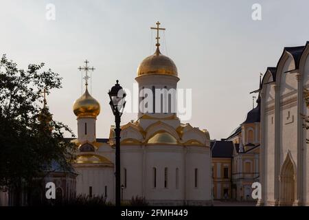 Cathédrale de la Trinité sur le territoire de Troyets Sergiev Lavra. Sergiev Posad, Russie. Banque D'Images