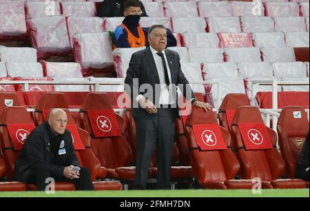 Londres, Angleterre, 9 mai 2021. Sam Allardyce, directeur de West Bromwich Albion, confirme sa relégation lors du match de la Premier League au stade Emirates de Londres. Le crédit photo devrait se lire: David Klein / Sportimage crédit: Sportimage / Alay Live News Banque D'Images