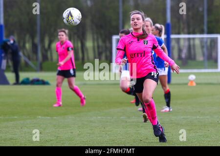 Milngavie, Royaume-Uni. 09e mai 2021. Clare Shine (#10) du Glasgow City FC pendant la Scottish Building Society Scottish Women's Premier League 1 Fixture Rangers FC vs Glasgow City, Rangers Training Complex, Milngavie, East Dunbartonshire. 09/05/2021 | Credit: Colin Poultney/Alay Live News Banque D'Images