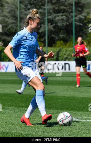 Le Latium tient sa promesse, tout d'abord à lui-même. L'équipe de Carolina Morace a conquis la promotion à Serie A et l'a fait de la manière la plus belle, prenant le derby (deuxième victoire dans la saison dans le derby) contre Roma Calcio Femminile. (Photo de Domenico Cippitelli/Pacific Press) Banque D'Images