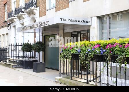 L'hôpital privé Princess Grace de Marylebone, qui fait partie de HCA, la plus grande société de soins de santé privée au monde, à Londres, au Royaume-Uni Banque D'Images