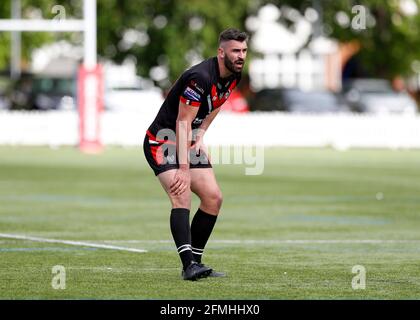 Rosslyn Park, Londres, Royaume-Uni. 9 mai 2021. Betfred Championship, Rugby League, London Broncos versus Newcastle Thunder; Wwill Lovell of London Broncos Credit: Action plus Sports/Alamy Live News Banque D'Images