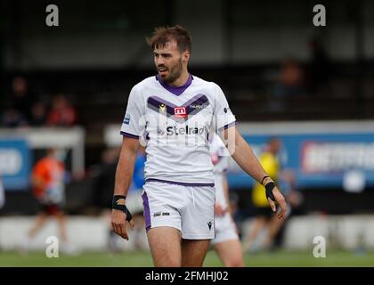 Rosslyn Park, Londres, Royaume-Uni. 9 mai 2021. Betfred Championship, Rugby League, London Broncos versus Newcastle Thunder; Jay Chapelhow of Newcastle Thunder Credit: Action plus Sports/Alay Live News Banque D'Images