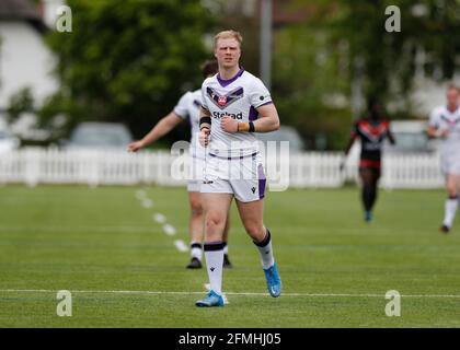 Rosslyn Park, Londres, Royaume-Uni. 9 mai 2021. Betfred Championship, Rugby League, London Broncos versus Newcastle Thunder; Kieran Gill of Newcastle Thunder Credit: Action plus Sports/Alay Live News Banque D'Images