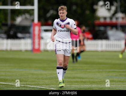 Rosslyn Park, Londres, Royaume-Uni. 9 mai 2021. Betfred Championship, Rugby League, London Broncos versus Newcastle Thunder; Cian Tirer of Newcastle Thunder Credit: Action plus Sports/Alay Live News Banque D'Images