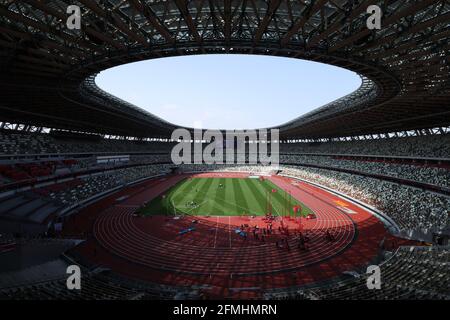 Tokyo, Japon. 9 mai 2021. National Stadium Athletics : PRÊT STEADY TOKYO - Athletics au National Stadium à Tokyo, Japon . Credit: Yohei Osada/AFLO SPORT/Alay Live News Banque D'Images