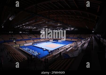 Tokyo, Japon. 8 mai 2021. Centre de gymnastique Ariake Gym rythmique : READY STEADY TOKYO - Gym rythmique au Centre de gymnastique Ariake à Tokyo, Japon . Credit: Yohei Osada/AFLO SPORT/Alay Live News Banque D'Images