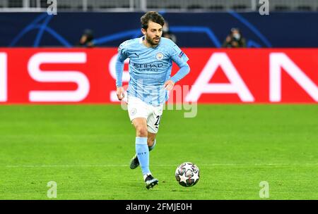 Ligue des champions de l'UEFA, deuxième étape quart de finale, signal Iduna Park Dortmund, Bor. Dortmund - Manchester City, Bernardo Silva Banque D'Images