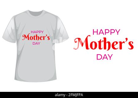 t-shirt happy mother's day design international de fête des mères vector design Banque D'Images