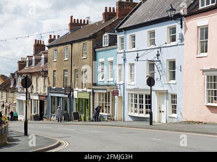 Magasins de Malton, Ryedale, North Yorkshire, Angleterre Banque D'Images