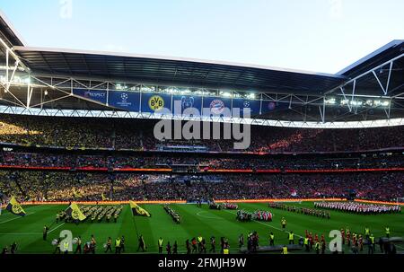 Photo du dossier datée du 25-05-2013 de General View of Wembley Stadium. Date de publication : lundi 10 mai 2021. Banque D'Images