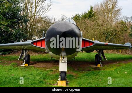 Gloster Javelin FAW.9R bombardier de chasse de la Royal Navy Banque D'Images